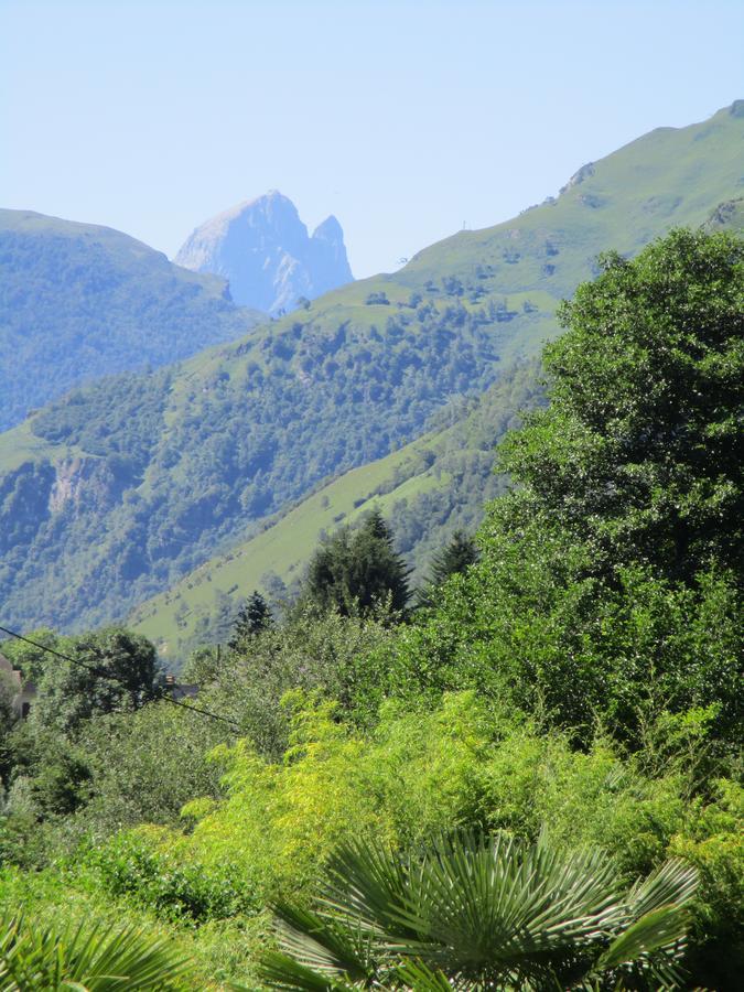Logis Hotel L'Ayguelade Bielle Eksteriør billede